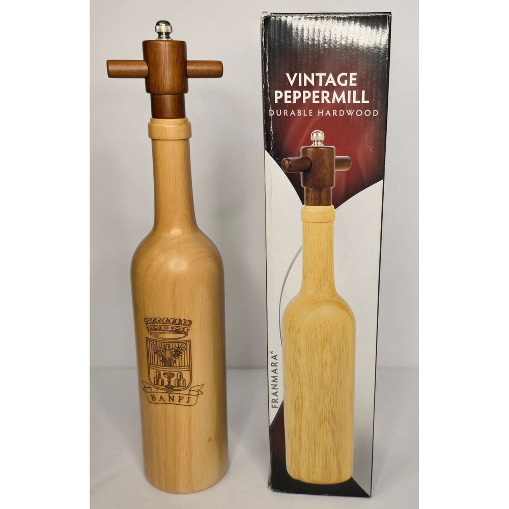 WOODEN PEPPERMILL